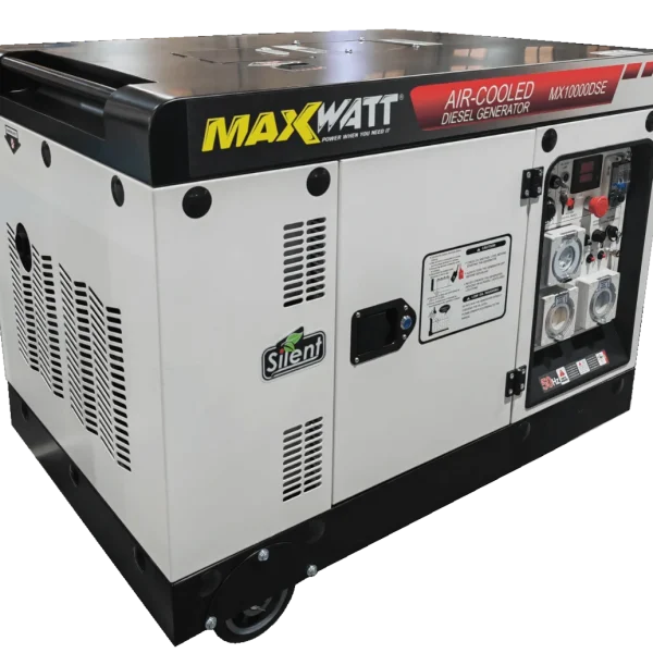 Maxwatt MX10000DSE/ATS80A Diesel Generator - ACR Mowers Tweed Coast