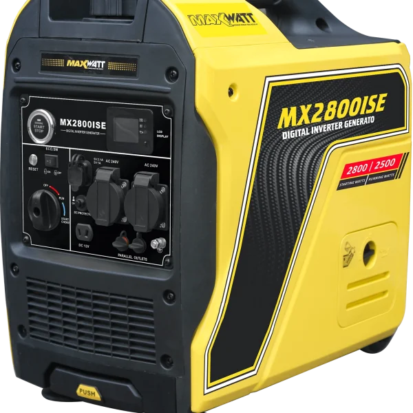 Maxwatt MX2800ISE Inverter Generator - ACR Mowers Tweed Coast