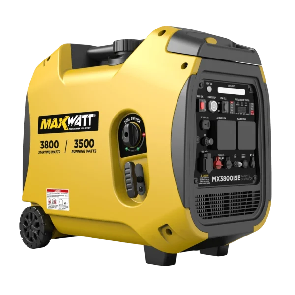 Maxwatt MX3800ISE Inverter Generator - ACR Mowers Tweed Coast