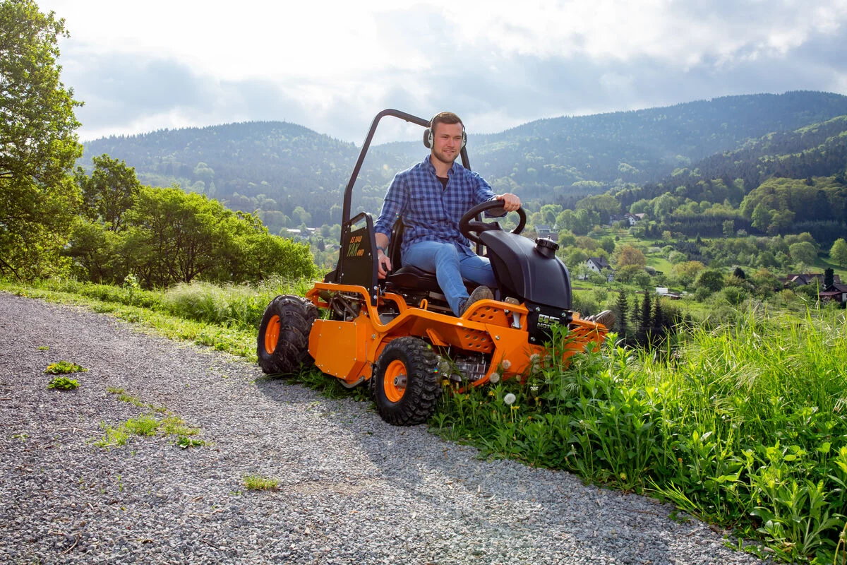 AS-Motor AS 1040 YAK 4WD Ride On Flail Mower - ACR Mowers Tweed Coast