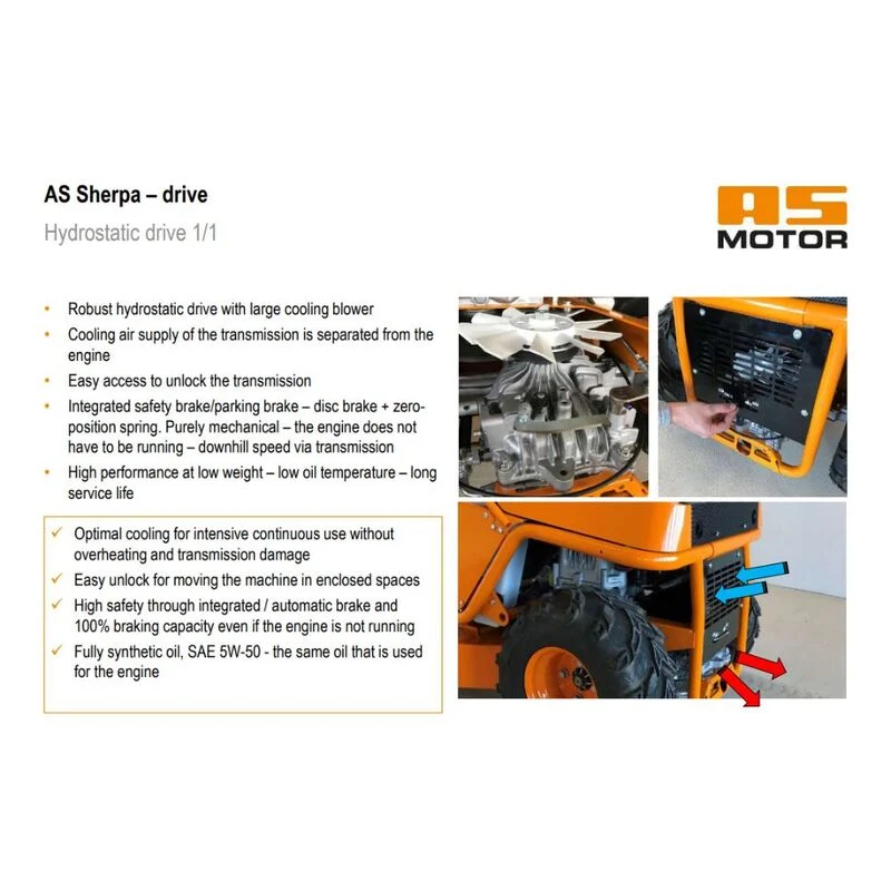 AS-Motor AS 940 Sherpa 4WD Ride On Mower - ACR Mowers Tweed Coast