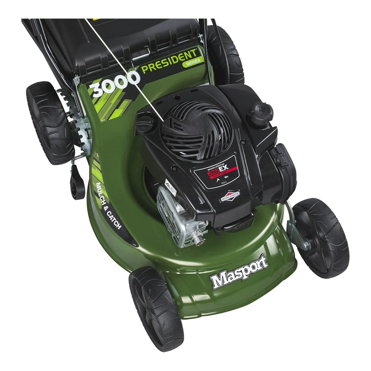 Masport President 3000 ST 3'n1 Self Propelled Lawn Mower - ACR Mowers Tweed Coast